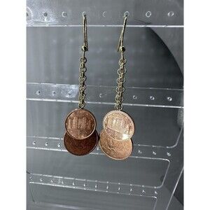 925 Coin Dangle Earrings KA 1772